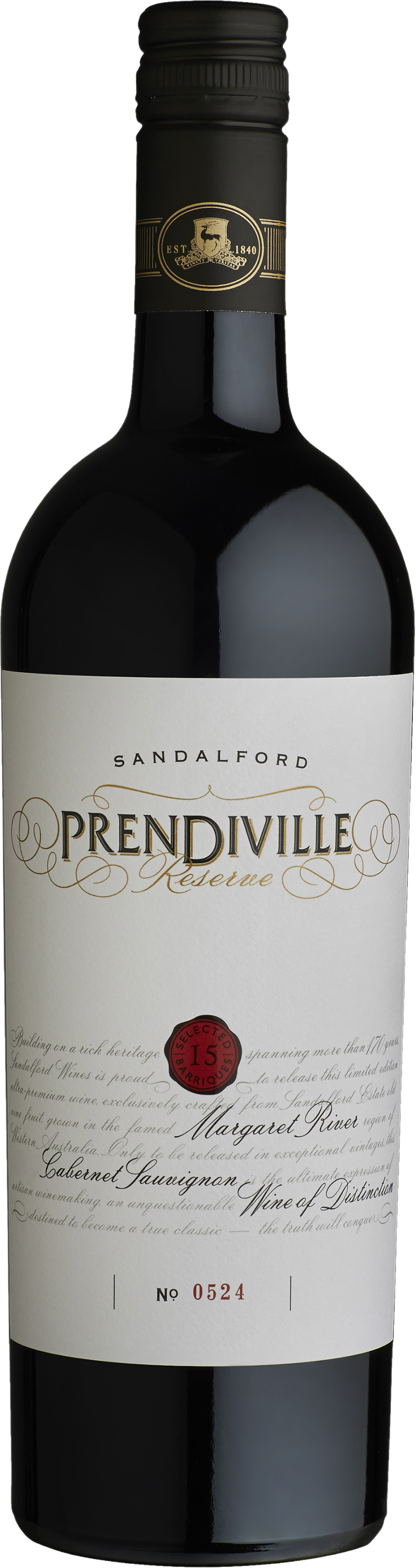 Sandalford Prendiville Reserve Margaret River Cabernet Sauvignon 2020 Margaret River